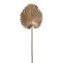 Hoja de palmera decorativa Washingtonia KIVAN, dorada, 45 cm