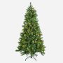 Árbol de Navidad artificial HAMINA SPEED, con LED, 180 cm, Ø 100 cm