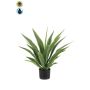 Agave americana artificial ZURNAL en maceta decorativa, crossdoor, verde, 70 cm