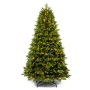 Árbol de Navidad artificial SKIEN SPEED con piñas, LED, 225 cm, Ø 130 cm