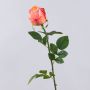 Rosa artificial SUNJIK, naranja-rosa-amarillo, 75 cm