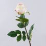 Rosa artificial SUNJIK, blanco-rosa, 75 cm
