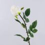 Rosa artificial SUNJIK, color crema, 75 cm