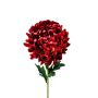 Crisantemo artificial HIKJUN, coral, 65 cm, Ø 12 cm