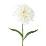 Flor artificial gerbera SUNGER, blanca, 45 cm