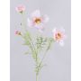 Rama decorativa con cestas HIKJAN, rosa-blanco, 80cm