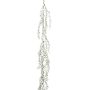 Guirnalda artificial de tomillo ETZION, congelada, verde-blanca, 180 cm