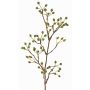 Rama decorativa de rosa silvestre HIKERNO con escaramujos, verde, 60cm