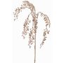 Rama artificial de pimienta RALFHY con bayas, rosa claro metalizado, 80cm