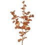 Rama artificial de eucalipto MALFHY, cobre metalizado, 75 cm