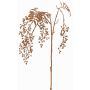 Rama artificial de pimienta RALFHY con bayas, cobre metalizado, 80cm