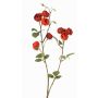Rama artificial de col rosa LORRAINE, Eco Collection, rojo-naranja, 60cm, Ø3cm