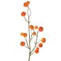 Rama artificial de manzano ornamental NONGIH con frutos, naranja, 60 cm