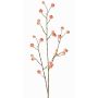 Rama artificial de manzano ornamental NONGIH con frutos, rosa claro, 90cm