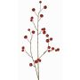 Rama artificial de manzano silvestre NONGIH con frutos, rojo oscuro, 90cm