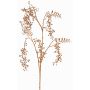 Rama artificial de pimentero NELFHY con bayas, cobre metalizado, 125cm