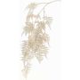 Rama decorativa de espárrago plumosus MELFHY, colgante, metalizado plateado y dorado, 130cm