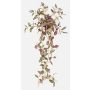 Planta artificial Tradescantia zebrina DIHALLO en varilla, colgante, verde-lila, 70 cm