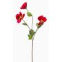 Rama decorativa de amapola MIROLB, roja, 70 cm