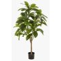 Árbol artificial frangipani MORSHA, tronco artificial, verde, 145 cm