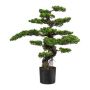 Árbol artificial bonsái de té KEFIEL con raíces, 90 cm