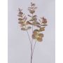 Rama artificial de eucalipto ERINDALS, verde-burdeos, 90 cm