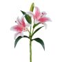 Rama artificial lirio tigre GRELFIN, rosa, 40 cm