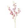 Rama de flores artificiales Oncidium SLINBER, rosa y blanco, 90 cm