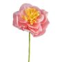 Flor decorativa camelia DRENIN de papel, rosa oscuro, 45 cm