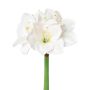 Flor de plástico amarilis MIKUN, blanca, 55 cm