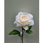 Rosa artificial WINAKAS, crema albaricoque, 40 cm