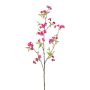 Rama artificial de flor de pera SLOFEN con flores, cereza, 115 cm