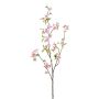 Rama artificial de flor de pera SLOFEN con flores, rosa, 115 cm