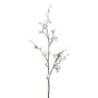 Rama artificial de flores de membrillo FLORKE con flores, congeladas, blancas, 90 cm
