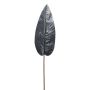 Hoja artificial de estrelitzia BATRA, negra, 100 cm