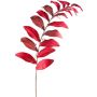 Rama artificial Sello de Salomón PRIHON con flores, rojo rubí, 120cm