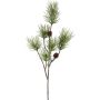 Rama artificial de pino GRALTO con piñas, verde, 70cm