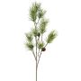 Rama artificial de pino GRALTO con piñas, verde, 85cm