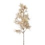 Rama artificial de cotinus SLANDE con flores, gris, 45 cm