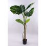 Planta artificial Philodendron monstera deliciosa CUNKYN en maceta decorativa, 170cm
