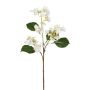 Rama artificial de hortensia VESLON, blanca, 65 cm