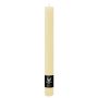 Vela cilíndrica AURORA, crema, 28cm, Ø3,5cm, 30h - Fabricado en Alemania