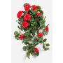 Geranio artificial OTTAVIA en varilla, crossdoor, rojo, 65 cm