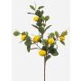 Rama artificial de limonero QUEOSHA con frutos, amarilla, 95 cm