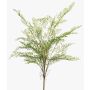 Planta artificial de helecho GLERAN en varilla, raíces, verde, 75 cm