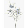 Rama decorativa Aquilegia WHONRY, azul claro, 85 cm