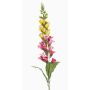 Flor artificial dedalera SCHYNRA, amarillo-rosa, 95 cm