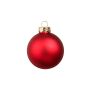 Bola de Navidad CLARIBELLE, mate, 30 unidades, rojo, Ø 6 cm
