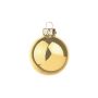 Bolas de Navidad CLARIBELLE, brillantes, 30 unidades, doradas, Ø6 cm