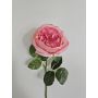 Rosa artificial GINAKAL, rosa, 65 cm